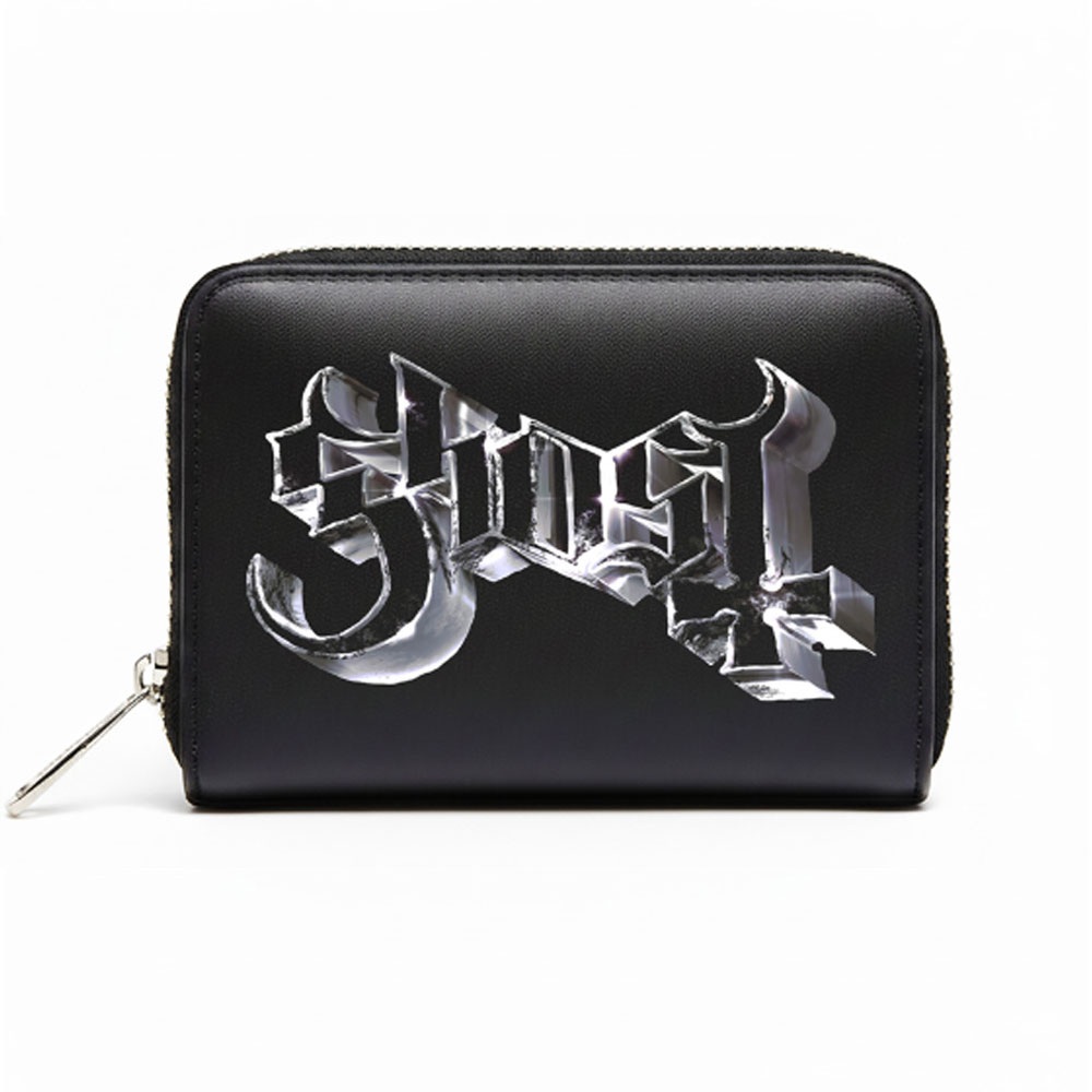 Rocksax Ghost - Chrome Logo Geldbörse - Schwarz